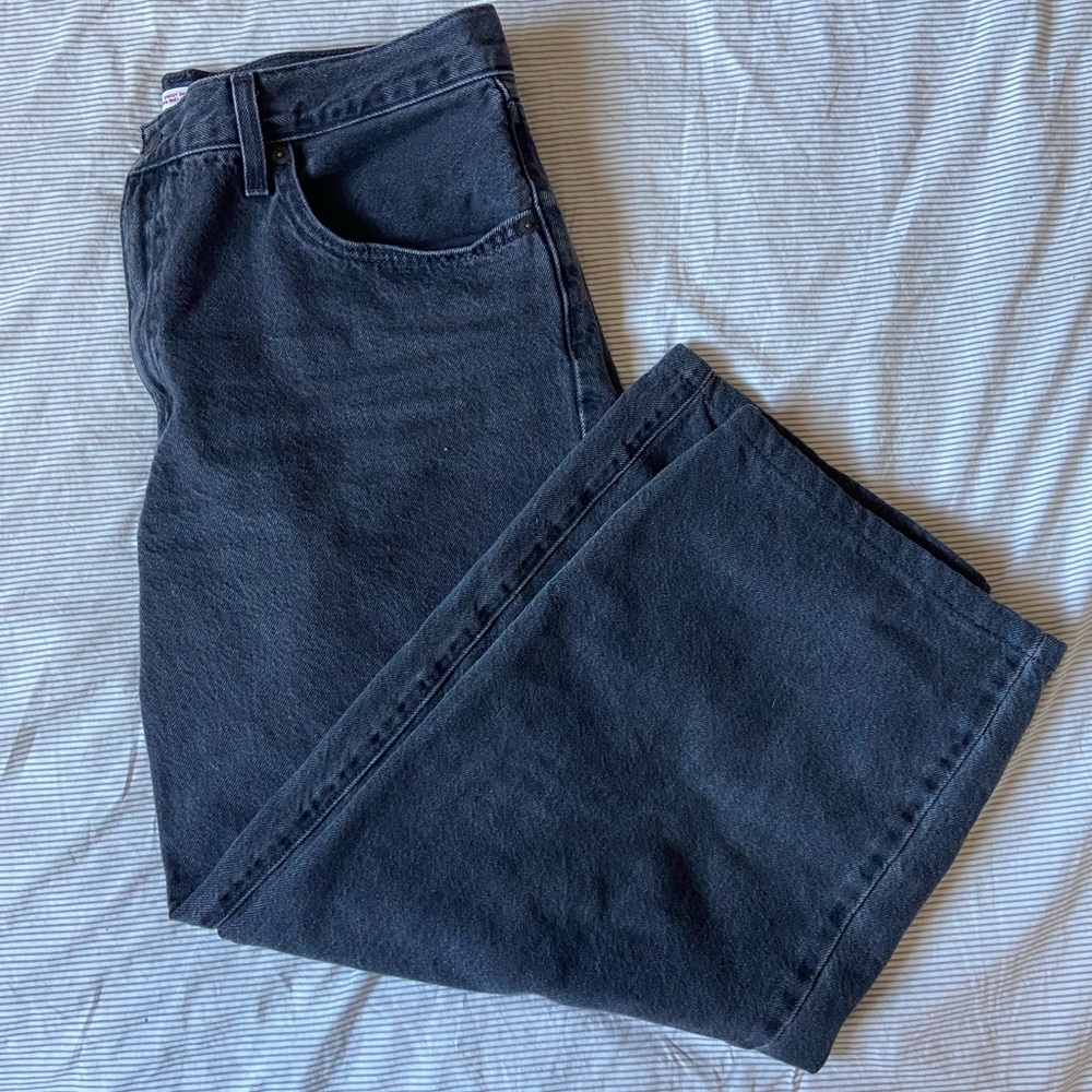Levi’s Baggy Dad Women’s Jeans in Shrink Up Black